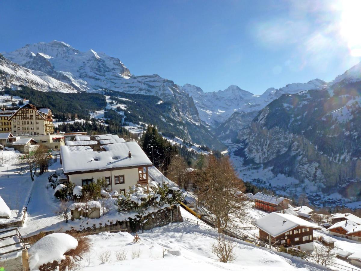 Apartment Sulegg By Interhome Wengen Exteriör bild