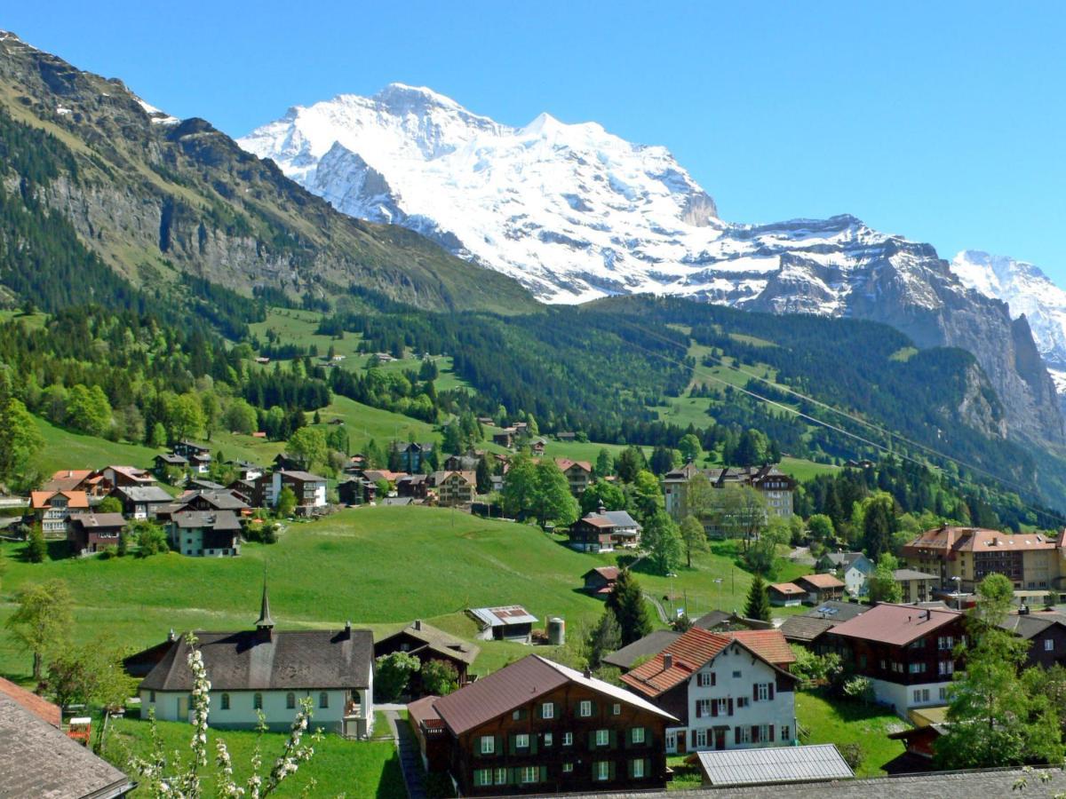 Apartment Sulegg By Interhome Wengen Exteriör bild